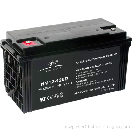 12V120ah Lead Acid Deep Cycle Battery (NM12-120D)